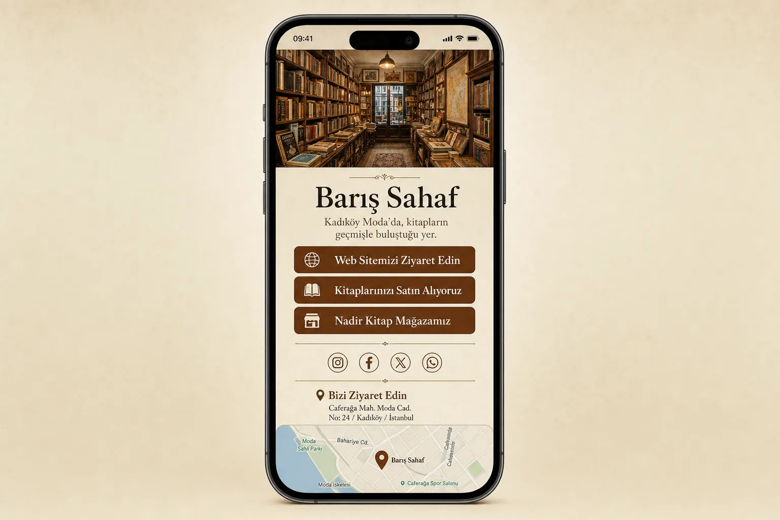 Tasarım çeşitliliği — örnek site önizlemesi
