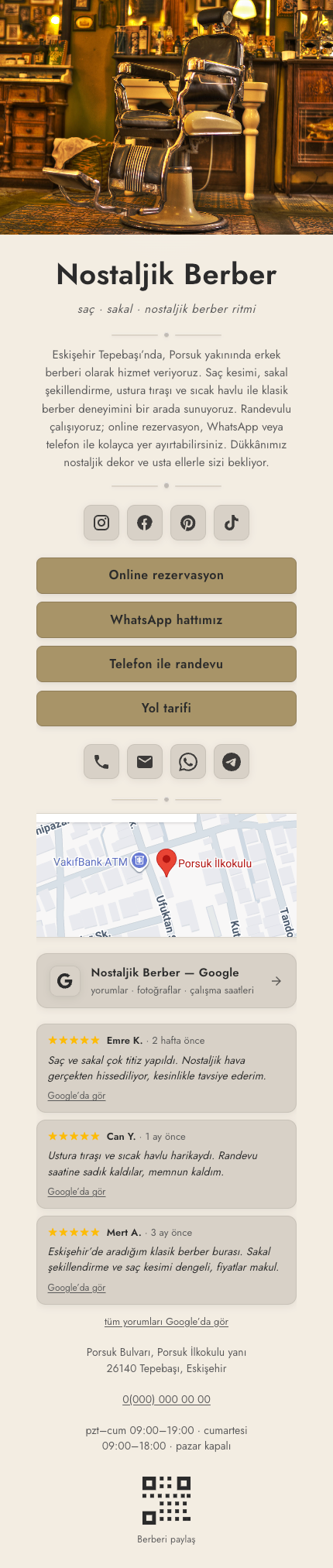 Berber · Metin · Yulaf template preview